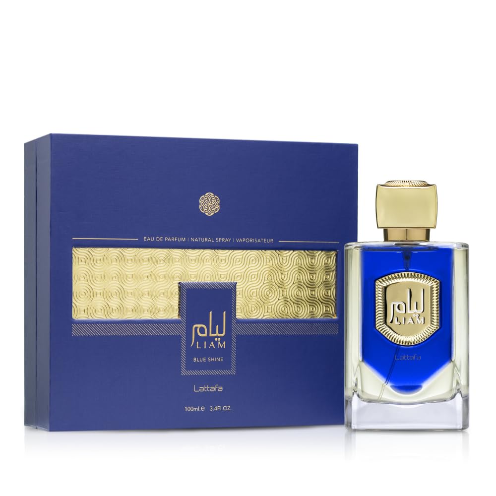 Lattafa Liam Blue Shine Unisex 3.4 OZ EDP Sp