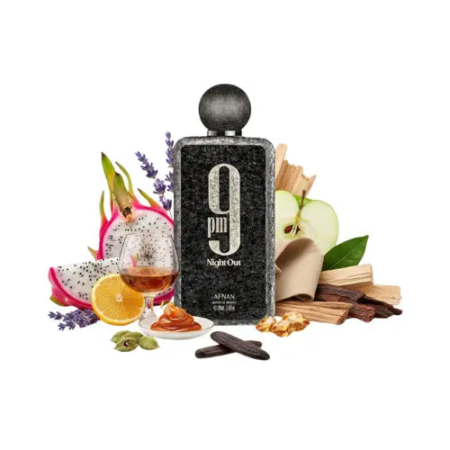Afnan 9 Pm Night Out U Extrait  3.4 oz
